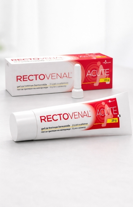 Rectovenal Acute gel za hemoroide koji krvare